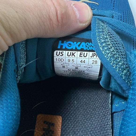 HOKA One One ProFly Mach Classic Size 10 Walking Training Sneaker Shoe - Picture 9 of 13